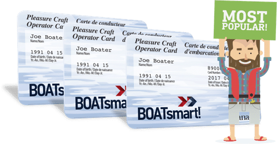 Most popular lost boating license bundle. Three PCOC replacement cards.