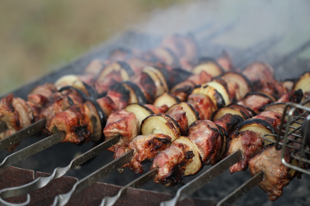 venison on the bbq